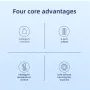 5V3A 6-Port USB Charger 6USB-A QC3.0 Fast Charging Wall Charger Adapter EU Plug for iPhone 15 14 13 for Xiaomi 14pro for Huawei Mate60 Pro for Samsung Galaxy S24