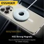ESSAGER ES-WC10 15W Digital Display Magnetic Wireless Charger Fast Wireless Charging Pad for Smart Phones for iPhone 16 15 14 13 Pro for Huawei Mate XT for Samsung Galaxy Z Fold6 for Xiaomi MIX Fold 4 for Airpods