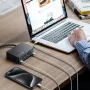Blitzwolf? BW-i9 110W 5 Portlu USB PD Dijital Ekranlı Masaüstü Şarj Cihazı 3USB-A+2USB-C PD3.0 QC3.0 PPS AFC FCP SCP PE APPLE Hızlı Şarj Masaüstü Şarj İstasyonu AB Fişi iPhone 15 14 13 Samsung Galaxy Z Flip 4 MacBook Pro 13