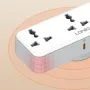 LDNIO SC3317 2500W Rotatable Plug Power Socket with 3AC+USB-A+USB-C PD QC3.0 PPS SCP Fast Charging Power Strip Adapter EU Plug US Plug for iPhone 16 16 Pro 15 14 13 Pro Max for Huawei Mate XT for Xiaomi 15pro