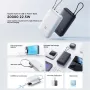 Xiaomi PB2020MI 22.5W 74Wh 20000mAh Power Bank External Battery Power Supply with 2 Inputs & 3 Outputs Fast Charging for iPhone 16 15 Pro 14 13 12 Pro Max for Samsung Galaxy S25 Ultra for Xiaomi 15 Ultra