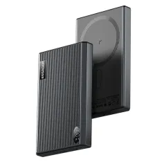 ESSAGER ES-D017 20W 10000mAh Magnetic Power Bank Digital Display External Battery Power Supply with 1 Input & 2 Outputs Fast Charging for iPhone 16 16 Pro 15 14 13 Pro Max for Samsung Galaxy Z Flip6 for Xiaomi 15pro for Huawei Mate XT