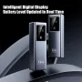 High-Capacity 20000mAh USB-C Power Bank With LED Display Ultra-Fast Charging Compatible With Laptops And Smartphones