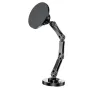 Strong Magnetic Phone Holder Car Stand Foldable Alloy Car Phone Holder Stand Magnet Car Mobile Bracket for iPhone 16 16 Pro for Samsung Galaxy S25 Ultra for Xiaomi 15pro