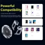 CX08 15W Strong Magnetic Phone Cooler Semiconductor Mobile Radiator Low Noise Rotatable Clip