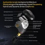 KZ AS10 PRO Wired Earphone 5BA IEMs Bass Stereo HiFi Monitor with Silver-plated Detachable Audio Cable 3.5mm Jack Earbuds Headphones