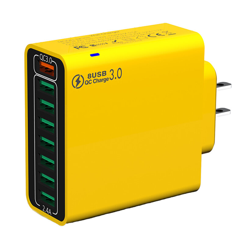 Yellow & US Plug
