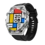 DT Ultra Mate 1.5inch HD Screen bluetooth Call PPG+ECG Heart Rate Blood Oxygen Monitor Breath Training Sleep Monitoring GPS NFC Function Multi-sport Modes Music Playback IP68 Waterproof Smart Watch