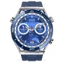 DT Ultra Mate 1.5inch HD Screen bluetooth Call PPG+ECG Heart Rate Blood Oxygen Monitor Breath Training Sleep Monitoring GPS NFC Function Multi-sport Modes Music Playback IP68 Waterproof Smart Watch