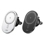 WEKOME WP-U207 Încărcător magnetic fără fir de 15 W Suport pentru telefon auto Orificiul de aerisire a mașinii Suport de încărcare rapidă fără fir pentru telefoane inteligente pentru iPhone 16 16 Pro 15 14 13 pentru Xiaomi 15pro pentru Samsung Galaxy Z Flip6