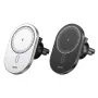 WEKOME WP-U207 15W Magnetic Wireless Charger Car Phone Holder Car Air Vent Fast Wireless Charging Bracket Stand for Smart Phones for iPhone 16 16 Pro 15 14 13 for Xiaomi 15pro for Samsung Galaxy Z Flip6