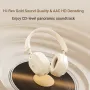 Havit H668BT Foldable ANC Headset Wireless bluetooth 5.4 Headphone -25dB Active Noise Cancelling 3-Mic Call Noise Reduction 40mm Titanium-plated Diaphragm Deep Bass 80H Playback 38ms Low Game Delay On-ear Gaming Headphones