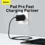 Baseus 30W 2-portowa ładowarka USB PD USB-A + USB-C PD3.0 QC3.0 Apple2.4 BC1.2 Szybka ładowarka ścienna Adapter wtyczki UE do iPhone'a 15 14 13 do Huawei Mate60 Pro do Samsunga Galaxy S24 do Xiaomi 14pro