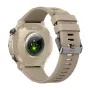 MK68 1,43 inch AMOLED-scherm Kompas Bluetooth-oproep Hartslagmeter Bloedzuurstofmeter Stresstest Vrouwen Gezondheid Slaapmonitoring Multisportmodi Muziek afspelen IP68 waterdicht smartwatch
