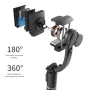 CYKE Q08 AI Video Stabilizer bluetooth Selfie Stick Tripod Gimbal Stabilizer for Smartphone Live Vertical Shooting Vracket