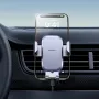 Baseus Metal Era Go Gravity Car Phone Holder Air Vent Mount Bracket with Hook 360° Rotary Universal for 4.7-7.2inch Mobile Phone
