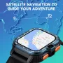 LOKMAT APPLLP 4 MAX 4G Android Smart Watch Phone 2.02 inch HD Screen GPS WIFI Heart Rate SpO2 Monitor Sleep Monitoring Multi-sport Modes Music Playback SOS Dual Camera