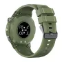 YK06 1.53inch HD Screen LED Flashlight Compass 40 Days Battery Life bluetooth Call Heart Rate Blood Pressure Blood Oxygen Monitor Sleep Monitoring Multi-sport Modes IP68 Waterproof Smart Watch