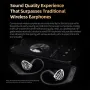 KZ AN01 bluetooth Module HiFi Gaming Earhooks Active Noise Cancellation Bilateral 4-Mic Call Noise Reduction LDAC HD Audio 40H Playback Low Gaming Latency Wireless Audio Receiver for KZ Earphone