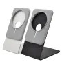 Desktop Mobile Phone Wireless Charger Stand Aluminum Desk Holder Dock for Magsafes Charger for iPhone 16/15/14/13/12 Pro Max for Huawei Pua X for Samsung Galaxy S25 Ultra