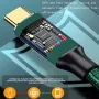 5A 240W USB-C to USB-C Cable PD QC3.0 Fast Charging Data Transmission Tinned Copper Core Line 1M/2M Long for iPhone 16 16 Pro 15 Pro Max for Huawei Pura X for Xiaomi 15pro for Samsung Galaxy S25 Ultra