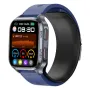 S18 2.01inch HD Screen Air Pump Airbag Type Voice Broadcast bluetooth Call Heart Rate Blood Pressure Blood Glucose Blood Lipid SpO2 Monitor Uric Acid Function Body Temperature Measurement SOS Emergency Call Multi-sport Modes Music Playback Smart Watch