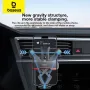 Baseus BS-CM040 Horizontal Car Phone Holder Metal Gravity Car Air Vent Cellphone Stand 360° Universal Rotation Ball for 4.7inch-6.5inch Mobile Phone