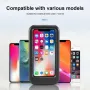 Waterproof Motorcycle Bike Mobile Phone Holder Magnetic Universal Bicycle GPS 360° Swivel Adjustable Motorcycle Cellphone Holder