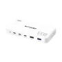 [GaN Tech] Blitzwolf® BW-i100 120W 5-Port USB PD Charger 2USB-A+3USB-C PD3.0 QC3.0 AFC FCP SCP PPS PE APPLE Fast Charging Desktop Charging Station EU Plug for iPhone 15 14 13 for Samsung Galaxy Z Flip4 for MacBook Pro for Airpods for Apple Watch