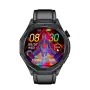 ET480 1.43inch AMOLED Display ECG Non-invasive Blood Glucose Blood Composition Measurement BMI Boby Fat bluetooth Call Heart Rate Blood Pressure Blood Oxygen Monitor Sleep Monitoring Women's Health Multi-sport Modes IP68 Waterproof Smart Watch