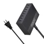 Bakeey YMX-8PD 300W 8-Port USB PD Charger 8USB-C PD Fast Charging Desktop Charging Station EU Plug US Plug for iPhone 16 15 Pro 14 13 Pro Max for Huawei Mate XT for Xiaomi 15pro for Samsung Galaxy Z Flip6