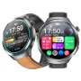 ET475 1.73-inch AMOLED Display ECG Micro Examination NFC Alipay AI Diagnosis bluetooth Call Heart Rate Blood Pressure Blood Oxygen Monitor Sleep Monitoring Non-invasive Blood Glucose Measurement BMI Women's Health SOS Emergency Call IP68 Smart Watch