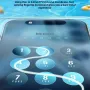 Ugreen LP186 IPX8 Waterproof Mobile Phone Case 0.2mm Slim Clear Bag Sensitive Touch Control Protective Case for below 7.2inch Mobile Phone
