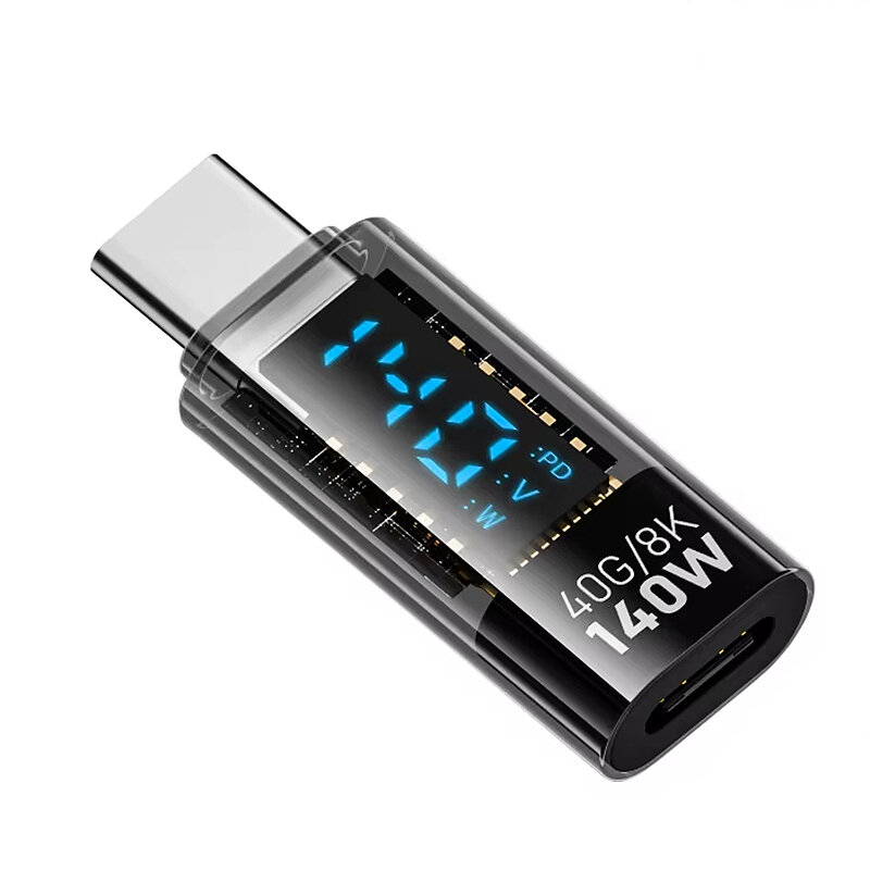 C Female to C Male(Straight-Black)