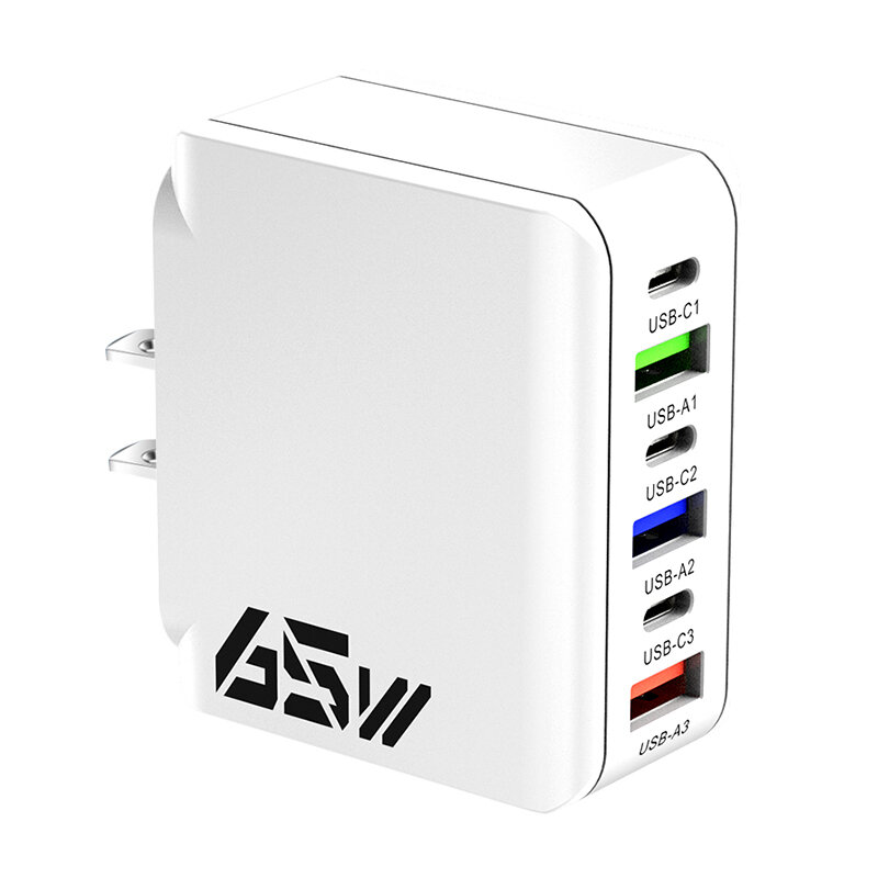 White & US Plug