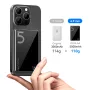 KUULAA KL-YD71 Double-glass Magnetic Power Bank 5000mAh 15W Magnetic Wireless Phone Charger External Battery Power Supply with 20W Type-C Fast Charging for iPhone 16 16 Pro 15 14 13 for Xiaomi 15 Ultra for Huawei Pura X for Samsung Galaxy S25 Ultra