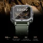 LEMFO C28 2.02-inch HD Screen 410mAh Battery bluetooth Call Heart Rate Blood Pressure Blood Oxygen Monitor Sleep Monitoring Stress Detection Cycle Tracking Multi-sport Modes Music Playback 1 ATM Waterproof Smart Watch