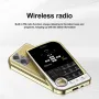SERVO V10 Mini 2G GSM 2.01-inch Dual SIM Dual Standby 1200mAh FM Big Buttons Blacklist Speed Dial LED Flashlight Type-C Mobile Phone