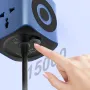 LDNIO SC3319 10A 2500W Cube Power Socket with 3AC Outlets+USB-A+2USB-C PD3.0 2.0 QC4+ 3.0 2.0 AFC FCP SCP PPS BC1.2 Fast Charging Desktop Charging Station EU Plug US Plug for iPhone 16 16 Pro 15 14 13 Pro Max for Xiaomi 15pro for Samsung Galaxy Z Fold6