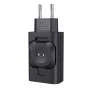 Bakeey WV33 43W 3-Port USB PD Charger with Smart Watch Wireless Charger Support QC PD Fast Charging Wall Charger Adapter EU Plug US Plug for iPhone 15 14 13 Pro for Samsung Galaxy Z Flip6 for Huawei Nova Flip for Apple Watch for Airpods