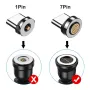 Punte magnetiche a 7 pin per cavo magnetico tipo C/iP, parte di ricambio per adattatore magnetico a ricarica rapida per iPhone, Huawei, Xiaomi