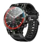 LOKMAT APPLLP 4 4G/5G 1.508 inç AMOLED Ekranlı Çekilebilir Kamera NFC GPS WIFI Kalp Atış Hızı Kan Basıncı SpO2 Monitörü Uyku İzleme Çoklu Spor Modları Müzik Çalma 750mAh Büyük Pil SOS HD Kamera Android Akıllı Saat Telefon