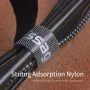 Essager кабельный органайзер стяжная проволока Bobbin Wind Wind были 1 м / 3 м / 5 м многодлинная сильная адсорбция neulon кабель протектор протектор для iPhone для Huawei для Samsung защита USB-кабеля