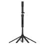 C12 Portable Four-corner Stand 360° Rotation Gimbal AI Facial Tracking Selfie Mount Bracket with Wireless Remote Control for Video Recording and Live Streaming
