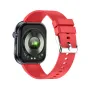 ET587 1.96inch AMOLED Display ECG Function Micro-physical Examination SOS Emergency bluetooth Call Heart Rate Blood Pressure Blood Oxygen Monitor Sleep Body Temperature Measurement Women's Health Multi-sport Modes IP68 Waterproof Smart Watch