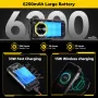 Ulefone Armor Mini 20 Versatile LED Light 4.7 inch 50MP Camera 64MP Night Camera 16GB 256GB 33W Fast Charge 15W Wireless Charge Android 14 NFC Helio G99 IP68 IP69K Waterproof 4G Rugged Smartphone