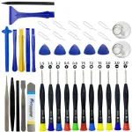 40 in 1 Mobile Phone Repair Tools Disassemble Repair Set for iPhone Screwdriver Combination Skid Multi Function Disassembly Kit