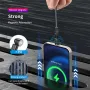USLION PD60W Type-C для Type-C/iP/Micro Кабель для быстрой зарядки и передачи данных Магнитная линия длиной 1 м/2 м для iPhone14 Pro Max для Samsung Galaxy Note 20 для Huawei Mate50 для Xiaomi Mi12