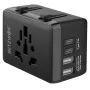 BlitzWolf BW-TA1 Universal Travel Adapter Plug with 4 USB EU UK US AU AC Power Charger Adapter Outlet Converter Socket