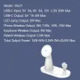 LDNIO WL01 25.5W Manyetik Kablosuz Şarj Cihazı Hızlı Kablosuz Şarj Standı Gece Lambası Fonksiyonlu Akıllı Telefonlar için iPhone 16 15 Pro 14 13 12 Pro Max için Huawei Mate XT için Samsung Galaxy Z Flip6 için Airpods için Apple Watch için